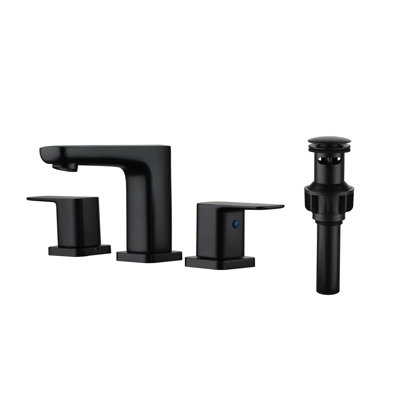 Probe Drop-In 2-handle Bathroom Faucet with Drain Assembly