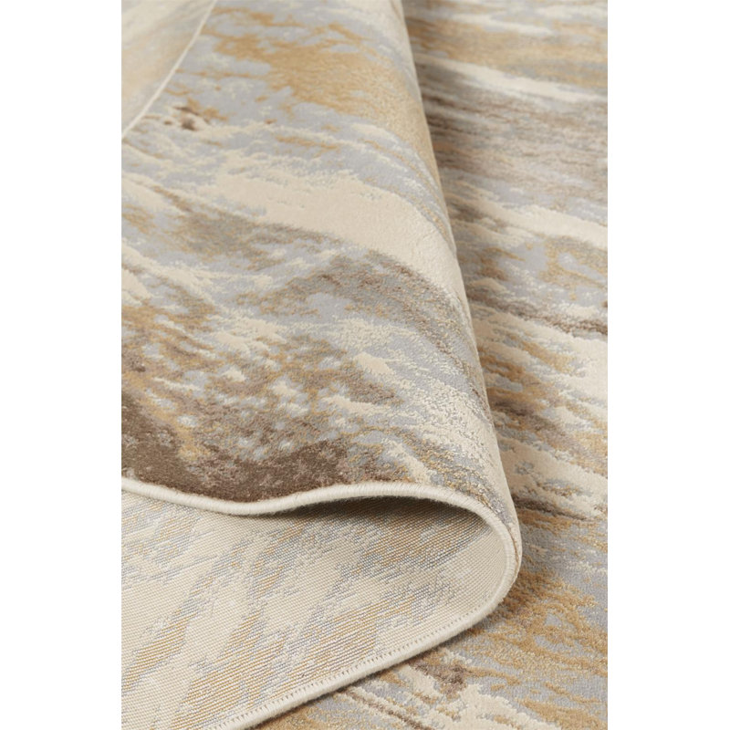 Carbry Abstract Indoor Rug, Rectangle 7'9" x 10'