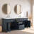 Tremolo 72" Double Bathroom Vanity With Engineered Marble Top-847802628
