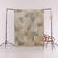 Tapis décoratif multicolore à motif géométrique triangulaire beige-1888476544