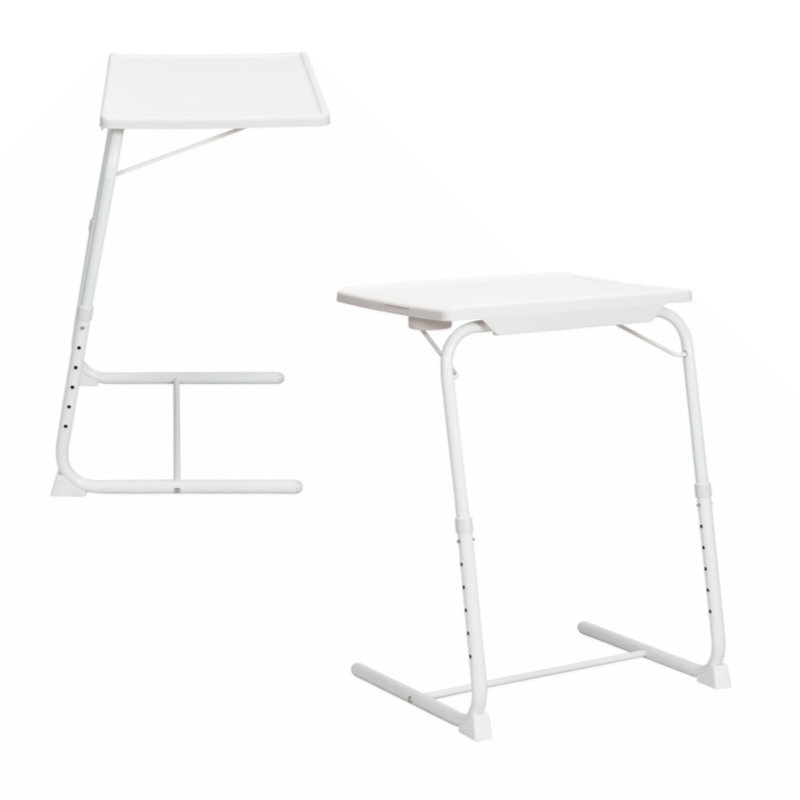 Lamareon Tray Table, White, White
