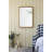 24"x36" Rectangle Wood Mirror