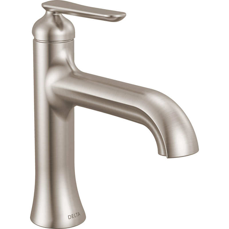 Single Handle Bathroom Faucet, Lumicoat Stainless