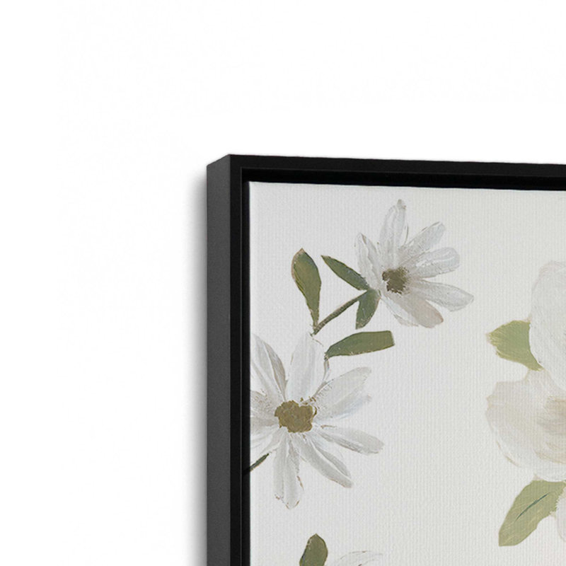 Grace Grows Here, ensemble de 2 impressions, 24" x 18", Framed Canvas, Satin Black
