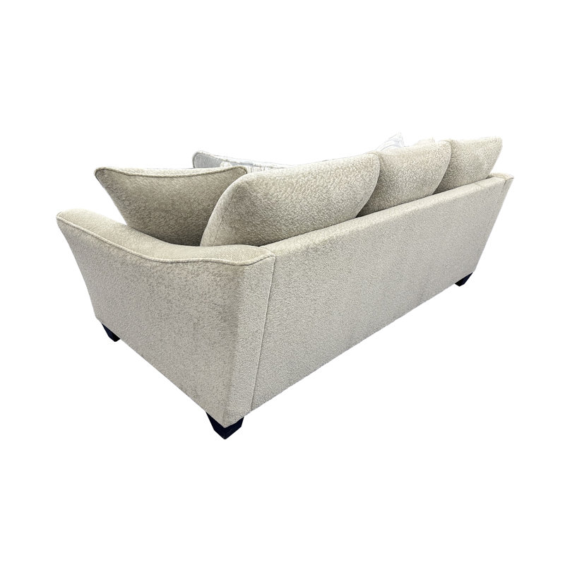 Columbia Microfiber Sofa, Cream