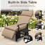 Chaise de patio inclinable avec coussins-528985590