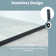 36'' - W x 80'' H Door Semi-Frameless with