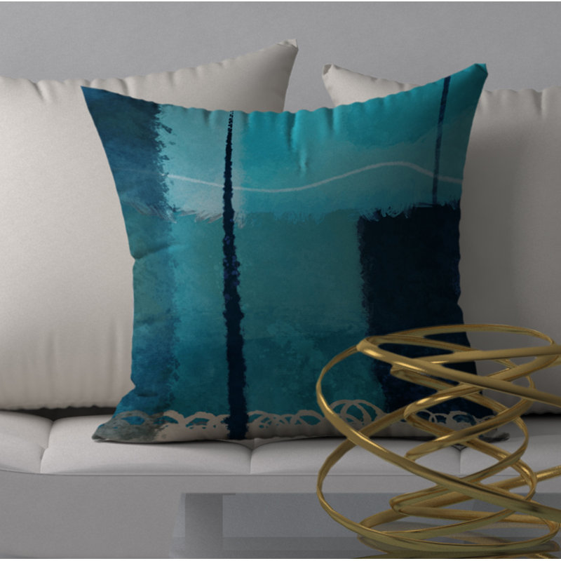 Housse de coussin carrée larentius, H 18 po x l 18 po