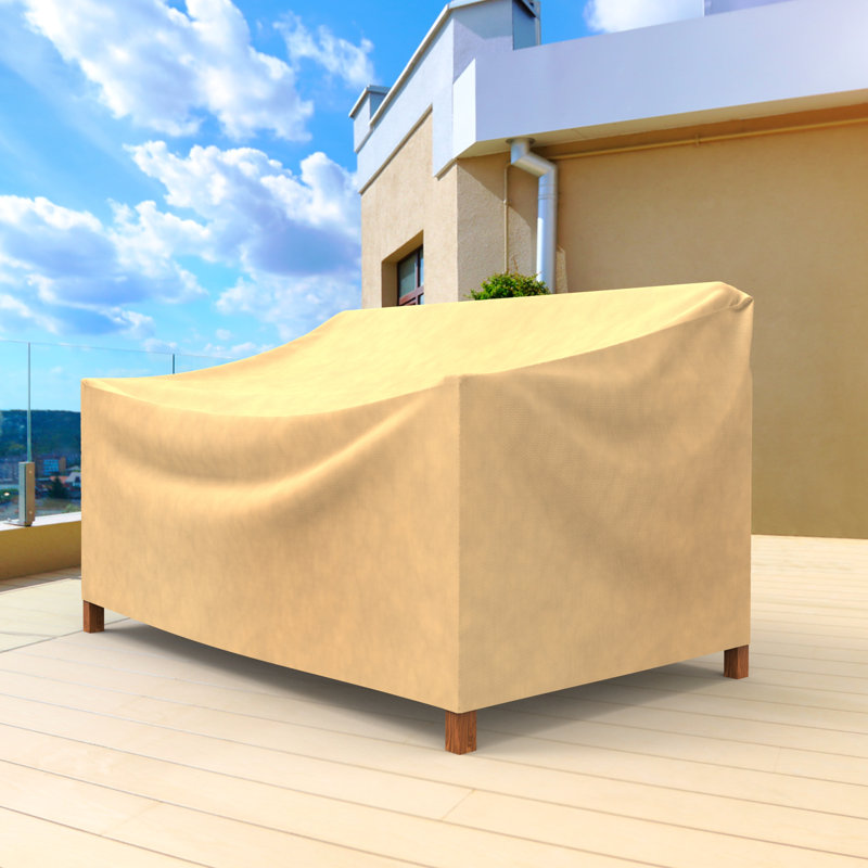 Jared Outdoor Patio Sofa Cover, 31" H x 74" W x 31" D