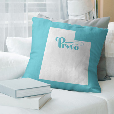 Chenille Reversible Throw Pillow