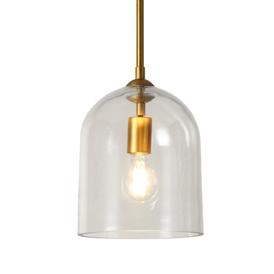 Alexandre Dimmable Dome Single Light Pendant