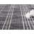 Clowers Collection Charcoal/White Plaid Patterned Area Rug, 2' x 3'-788216208