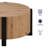 Amil 36" Round Wood Coffee Table