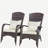 Patio Chair with Cushions(Beige Cushion)