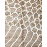 Hand-Knotted High-Quality Brown Area Rug