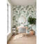 Papier peint abstrait ondulé Shades Of Green