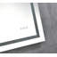 Miroir de salle de bain 36 po x 28 po à DEL à intensité variable - brouillard, 3 températures de couleur, mémoire, salle de bain murale à intensité variable, options, beauté