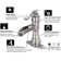 Single-Hole Single-handle Bathroom Faucet with Drain Assembly