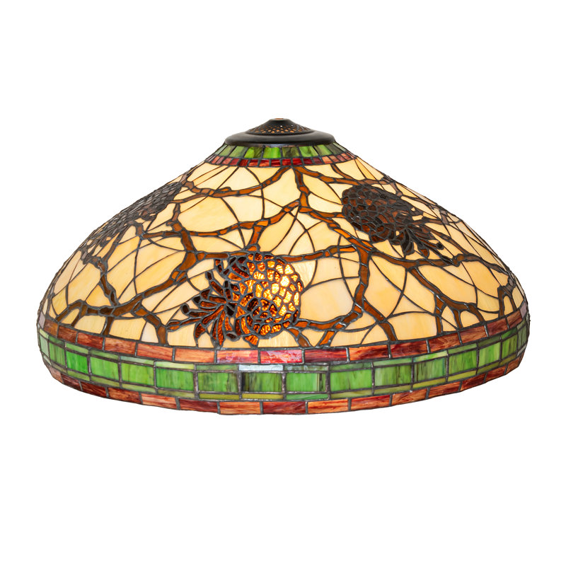 22" Wide Pinecone Shade