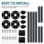 92cm Wall Mounted Clothes Rack