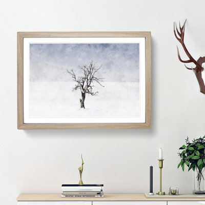 Winter Tree - Picture Frame Painting Print