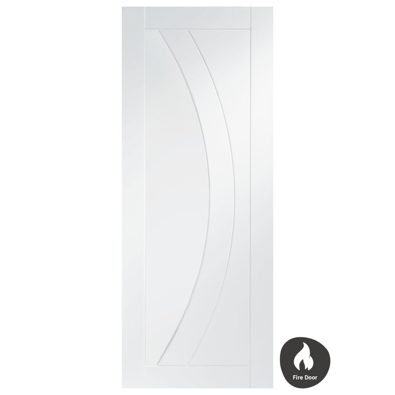 Internal White Primed Salerno Fire Door