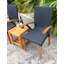 Chaise de patio Bali