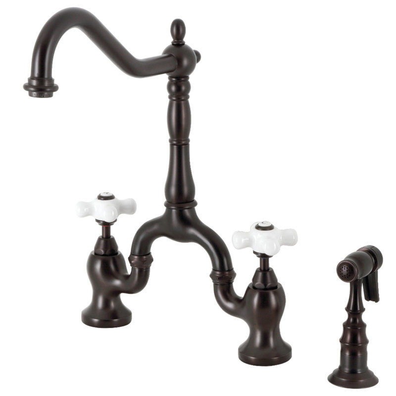 Robinet de cuisine, Bronze huilé