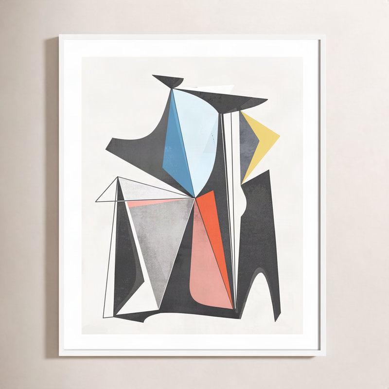M7V2 Print by Bangbouh Studio, White, 48" H x 40" W x 2.5" D