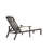 Aluminium Cast Beige Lounge Chair Featuring Adjustable , Cross Weave, And Rolling Wheels, Material, Package Dimensions 41.73 In X 24.41 12.99 In, Weight 40.79 Lb Wheels With Weave Size