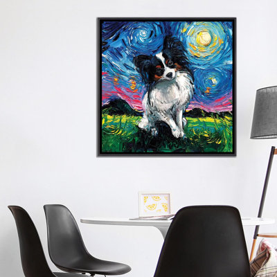 American Eskimo Night par Aja Treves - reproduction d'art