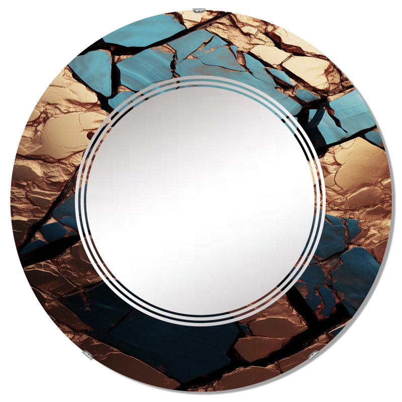 Miroir mural rond Daiwa, 32 po x 32 po