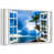 Cadre flottant blanc