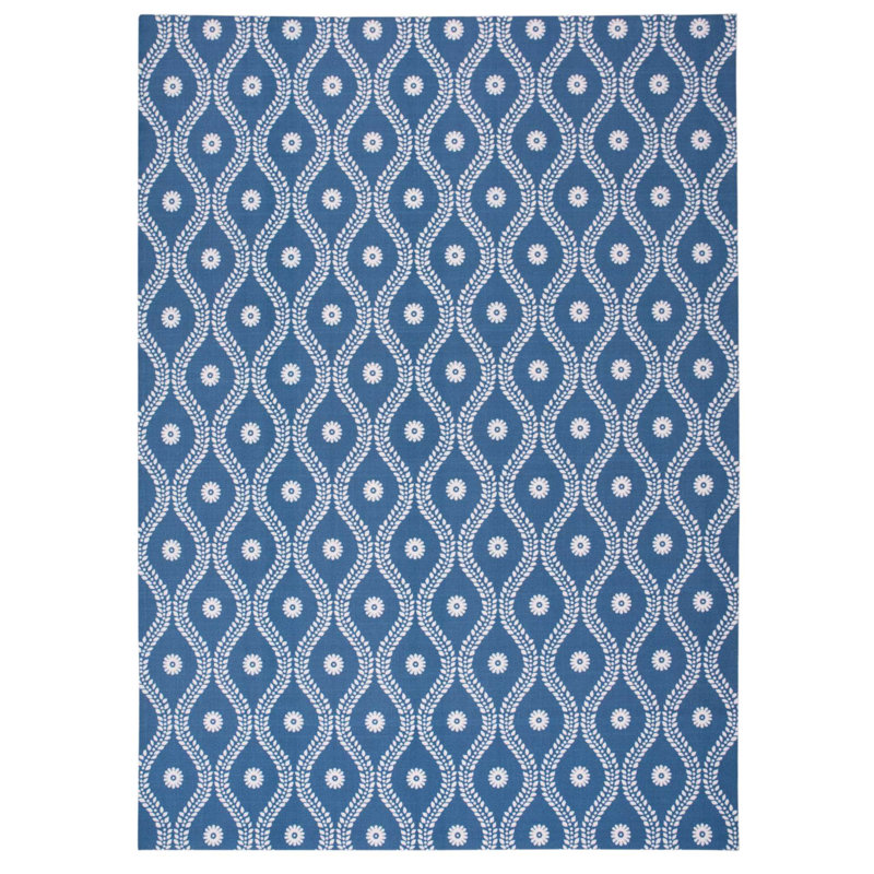Tapis bleu marine Dian, Rectangle 5 pi 3 po x 7 pi 5 po