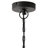 27.5"L Carmen Industrial Black Square Shade Pendant