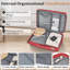 Ensembles de valises 4 pièces (14/20/24/28) Valise extensible légère et durable en PP