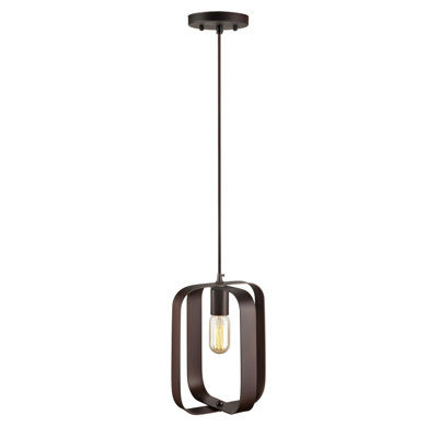 Luminaire suspendu géométrique 1 lumières simple Ketterman