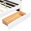 Grand lit plateforme tapissier avec port USB et 2 tiroirs-1337903667