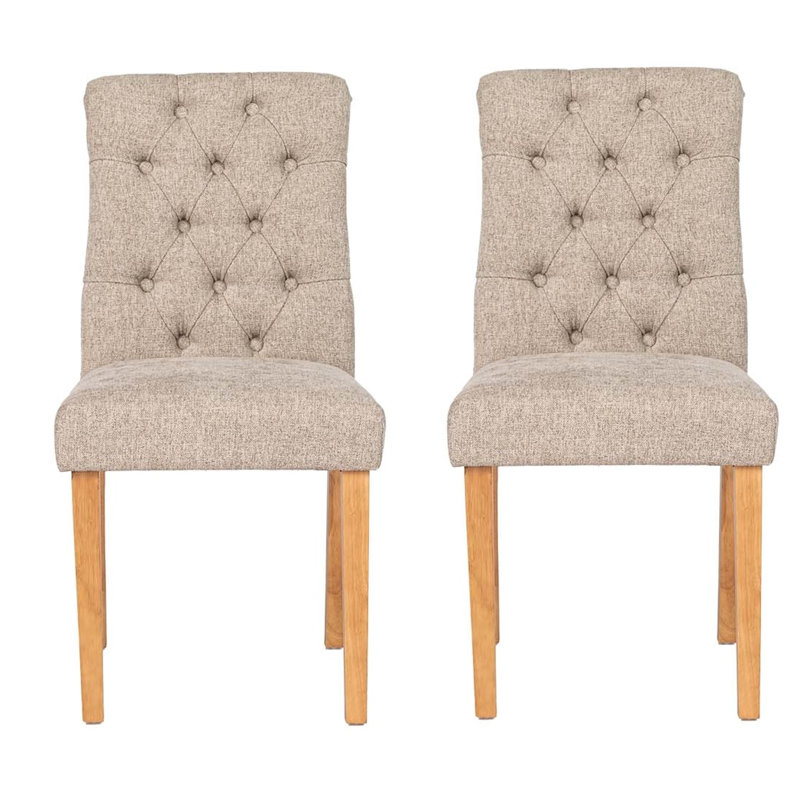 Kyzer Upholstered Dining Chair, Beige