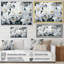 Minimalisme, jonquilles blanches I sur toile-1504603864-1504603860