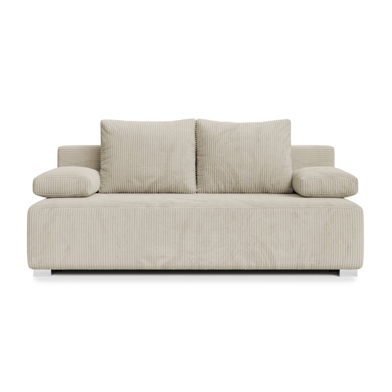 Adriyana 3 Seater Sofa Bed, Beige/Grey