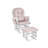 Cleo Wooden Glider and Ottoman-98415162-98415164