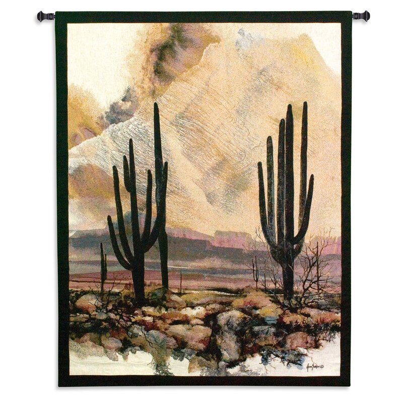 Desert wall Tapestry - Sonoran Sentinels Tapestry