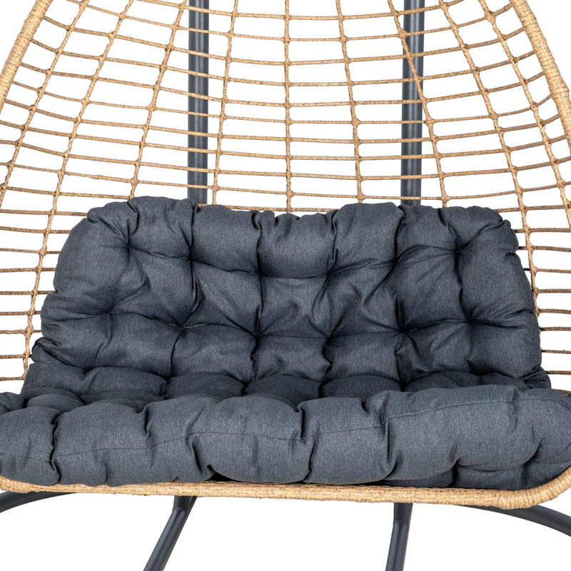 Pearl Double Swing Chair with Stand