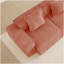 Repose-pieds Harrison - rouge velours-1337957588
