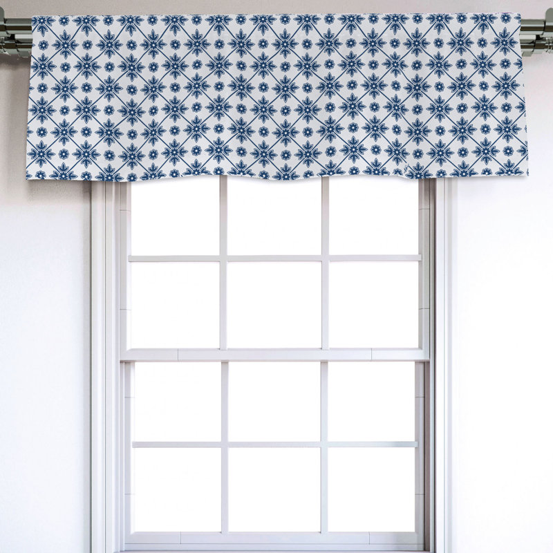 Sateen Ruffled Window Valance