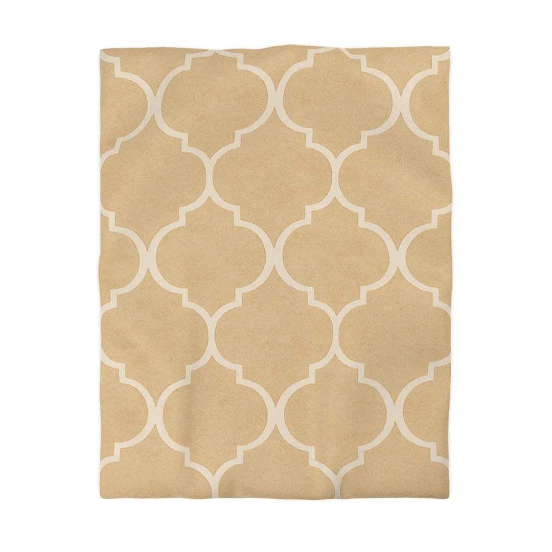 Microfiber Duvet Cover Boho Style, Design 31