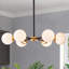 Lustre linéaire moderne à 6 lumières Spunik