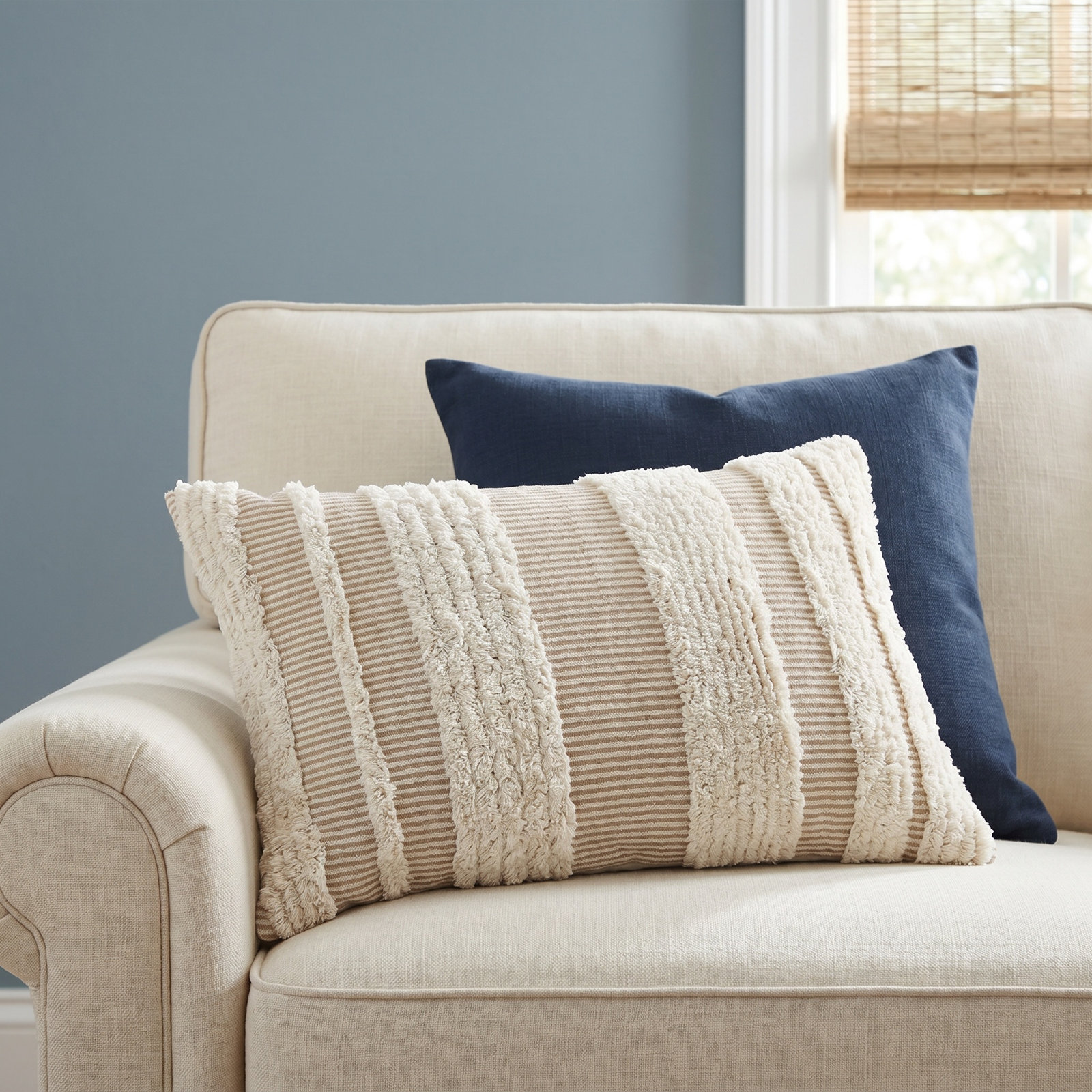 Horace 20" x 14" Throw Pillow, Gray