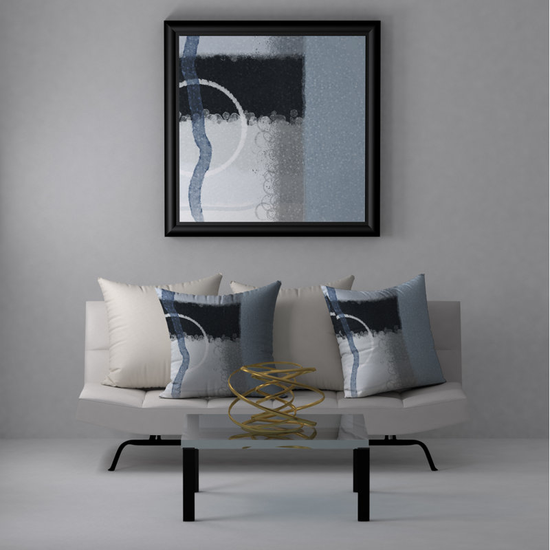 Housse de coussin carrée décorative unique difference, H 18 po x l 18 po